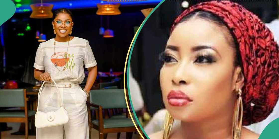 Iyabo Ojo reacts to Lizzy Anjorin's stealing allegation. Iyabo Ojo reacts to Lizzy Anjorin's stealing allegation.