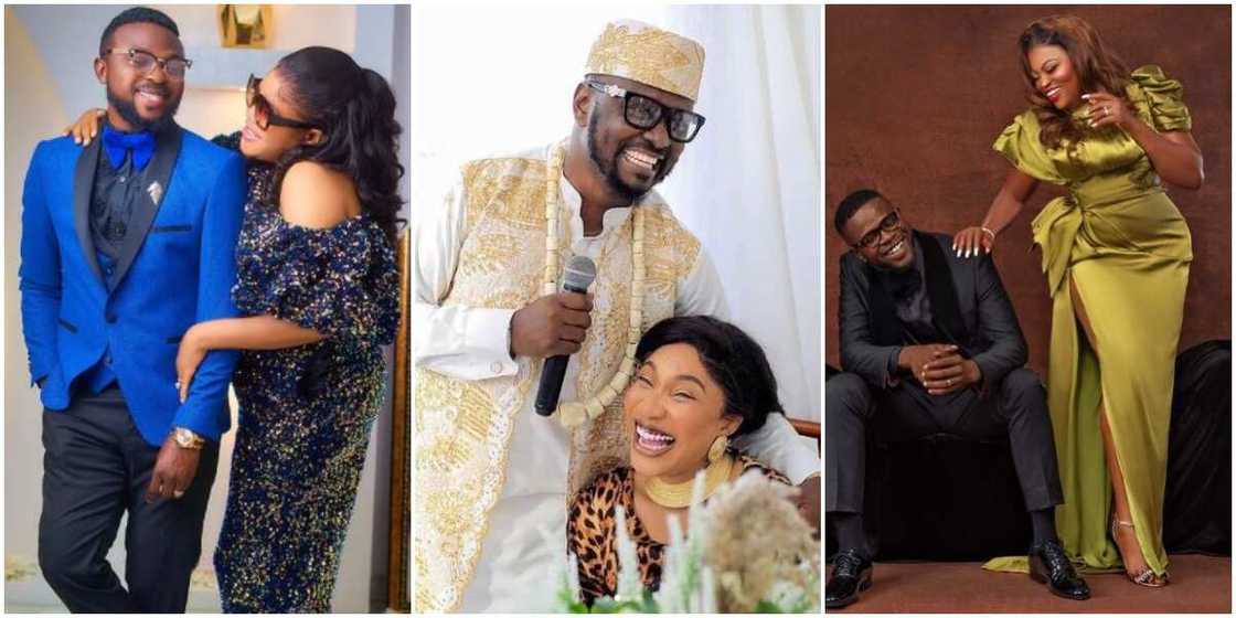 Tonto Dikeh, Toyin Abraham and 5 Other Nigerian Celebrities Who Gave Love Another Chance Tonto Dikeh, Toyin Abraham and 5 Other Nigerian Celebrities Who Gave Love Another Chance