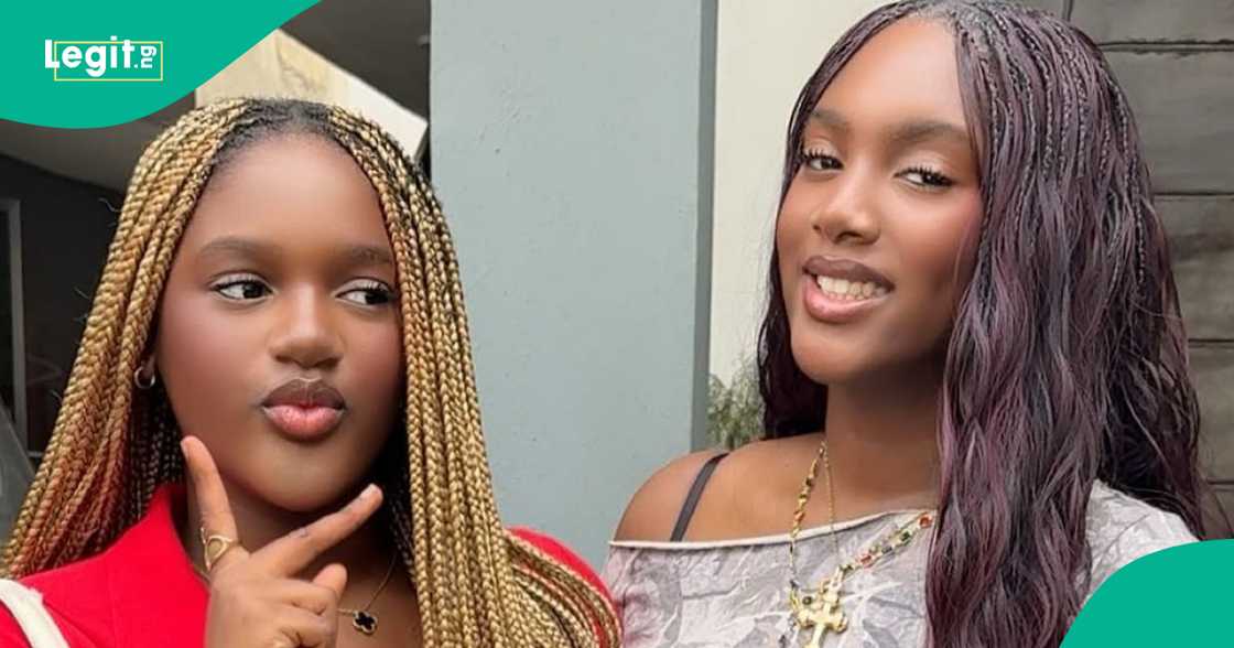 Annie Idibia's daughter arrives at hospital Annie Idibia's daughter arrives at hospital