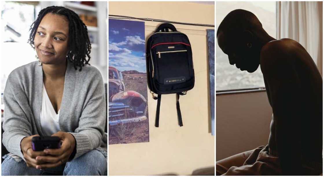 Photos and video as man said his girlfriend planted a spy camera in his room. Photos and video as man said his girlfriend planted a spy camera in his room.