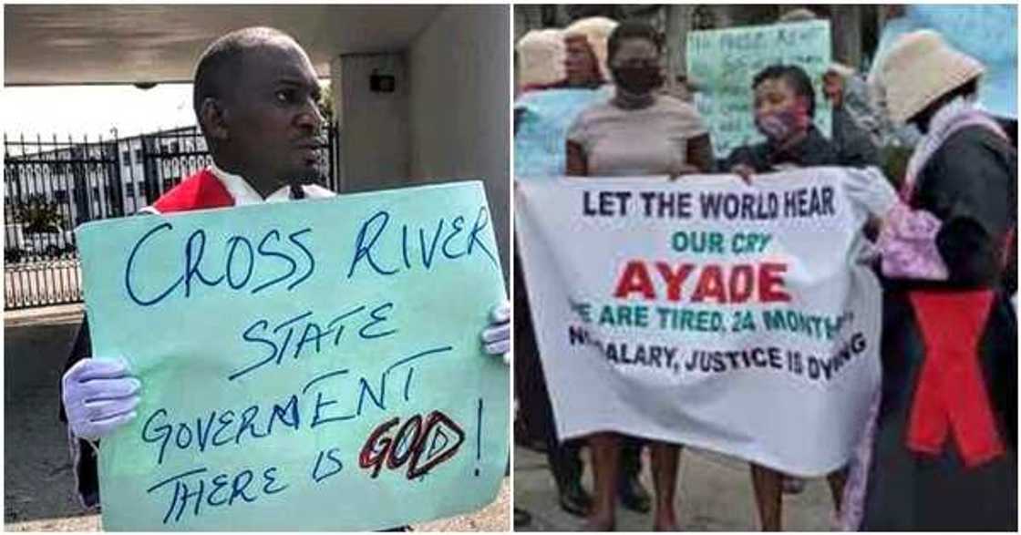 Magistrate collapses while protesting over unpaid salary Magistrate collapses while protesting over unpaid salary