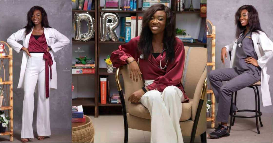 My God is Sufficient - Ghanaian Lady Celebrates as she Becomes a Doctor from KNUST, Drops Stunning Photos My God is Sufficient - Ghanaian Lady Celebrates as she Becomes a Doctor from KNUST, Drops Stunning Photos
