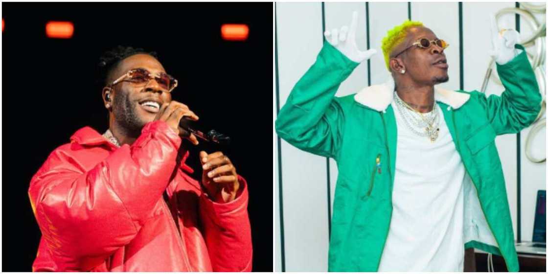 Burna Boy and Shatta Wale Burna Boy and Shatta Wale