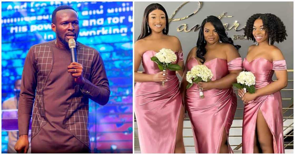 Pastor Elvis Agyeman advises brides to ensure their bridesmaids are decent