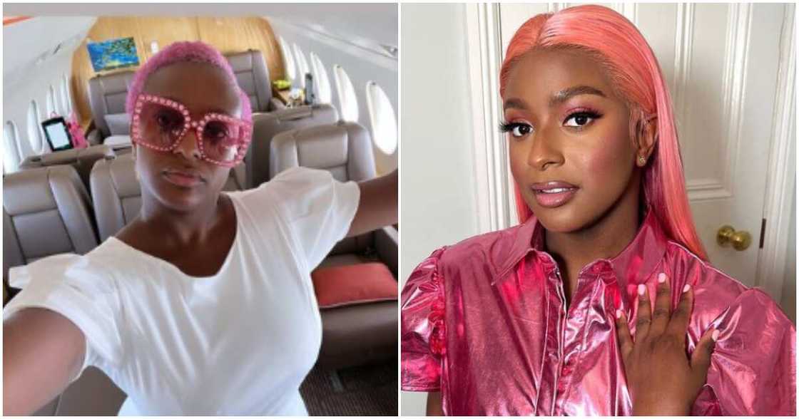 Nigerian singer DJ Cuppy Nigerian singer DJ Cuppy