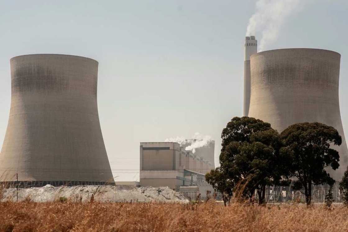 Coal accounts for 80 percent of South Africa's electricity production Coal accounts for 80 percent of South Africa's electricity production