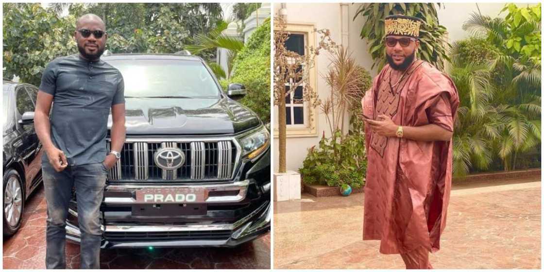 Recipient of E-Money's birthday car distribution celebrates businessman as he shows gratitude Recipient of E-Money's birthday car distribution celebrates businessman as he shows gratitude
