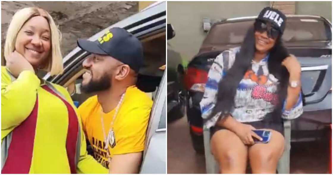 Nollywood's Judy Austin and Yul Edochie Nollywood's Judy Austin and Yul Edochie