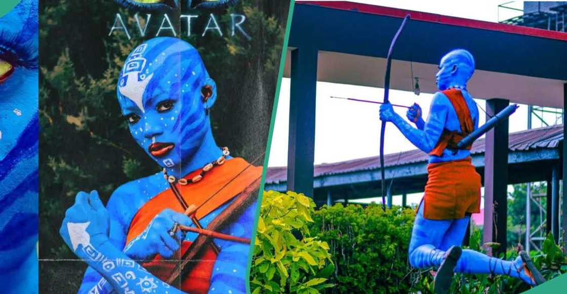 Uniben student adorns Avatar-themed attire Uniben student adorns Avatar-themed attire