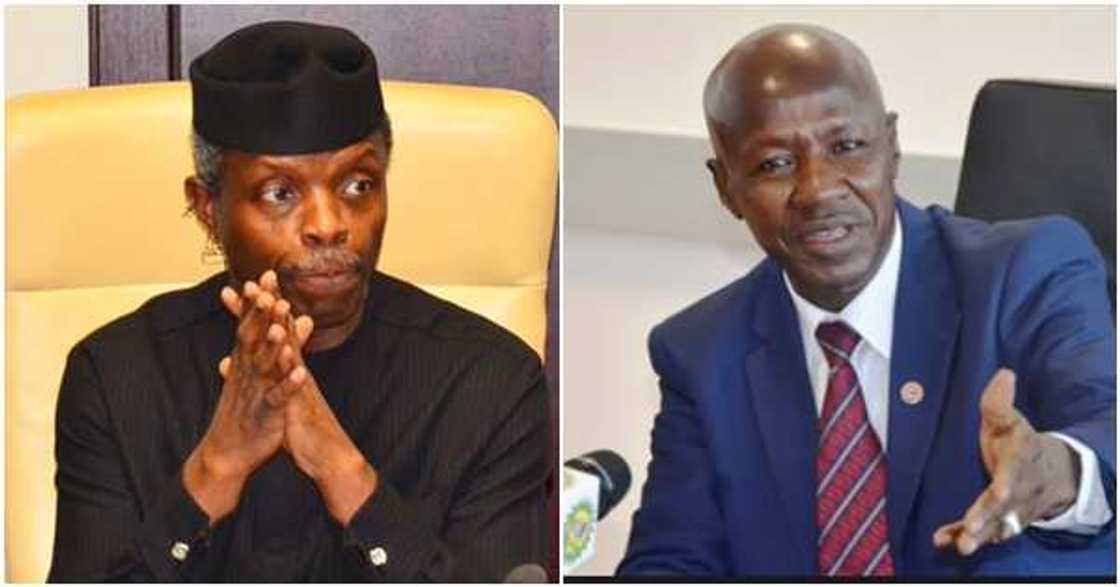 Ibrahim Magu denies giving Vice President Osinbajo N4 billion Ibrahim Magu denies giving Vice President Osinbajo N4 billion