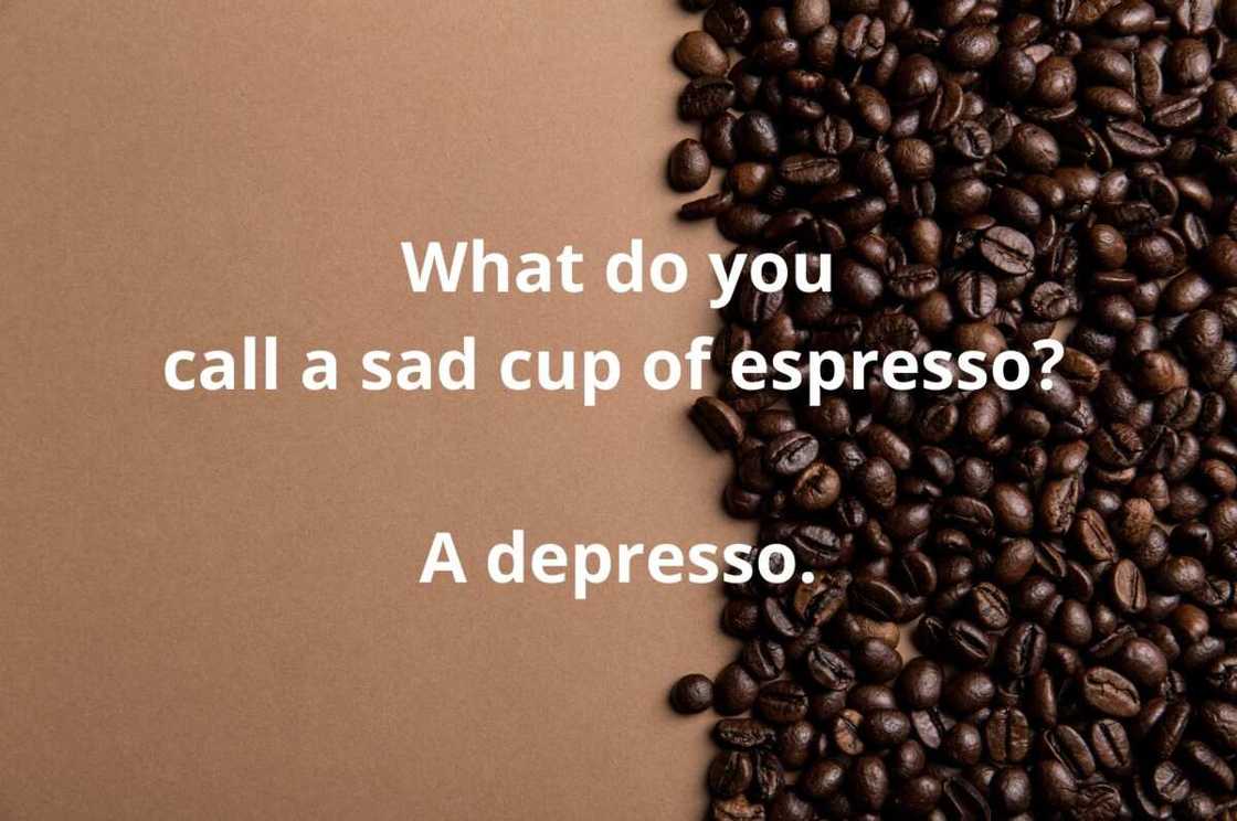 Positive coffee puns