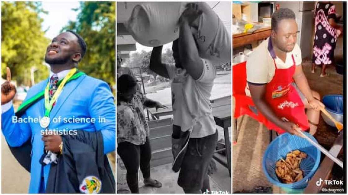 Duk Da Na Yi Digiri Amma Yanzu Dako Da Sayar Da Soyayyen Nama: Matashi Ya Bayyana a Bidiyo Duk Da Na Yi Digiri Amma Yanzu Dako Da Sayar Da Soyayyen Nama: Matashi Ya Bayyana a Bidiyo