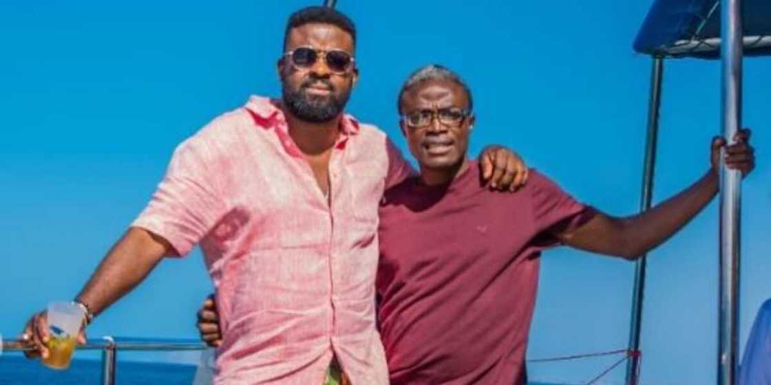 Actor Kunle Afolayan celebrates brother as he becomes professor (photo)