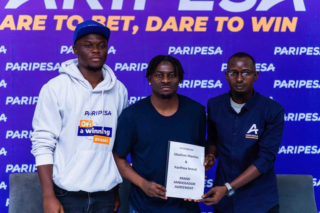 PariPesa Presents Football Legend Obafemi Martins as New Brand Ambassador!