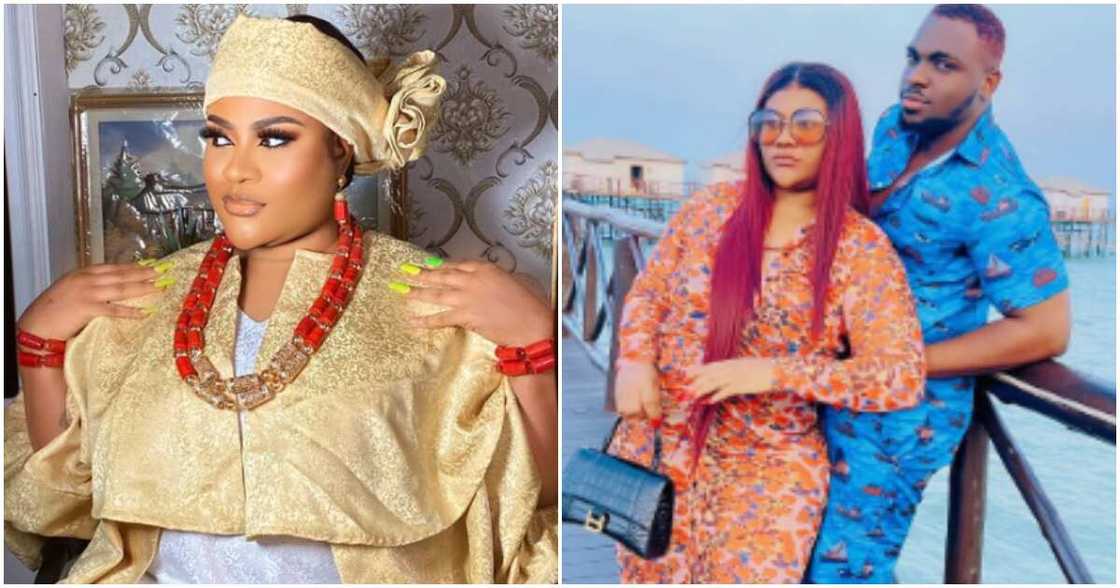 Actress Nkechi Blessing and her lover Actress Nkechi Blessing and her lover