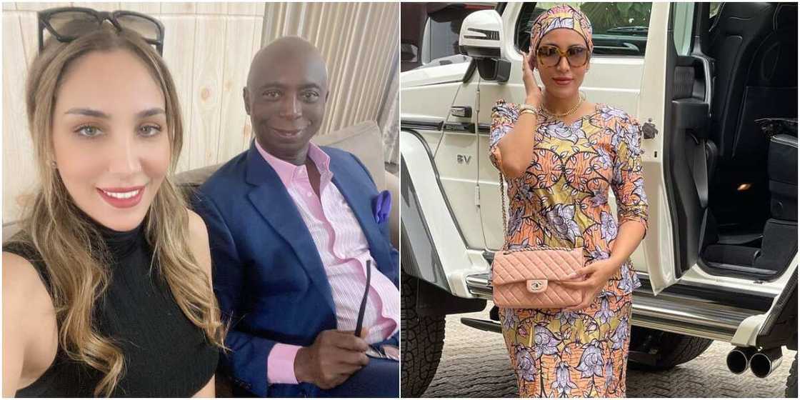 Ned Nwoko's Moroccan wife Ned Nwoko's Moroccan wife