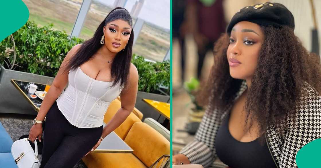 Peggy Ovire shares new pictures and videos amid divorce rumours