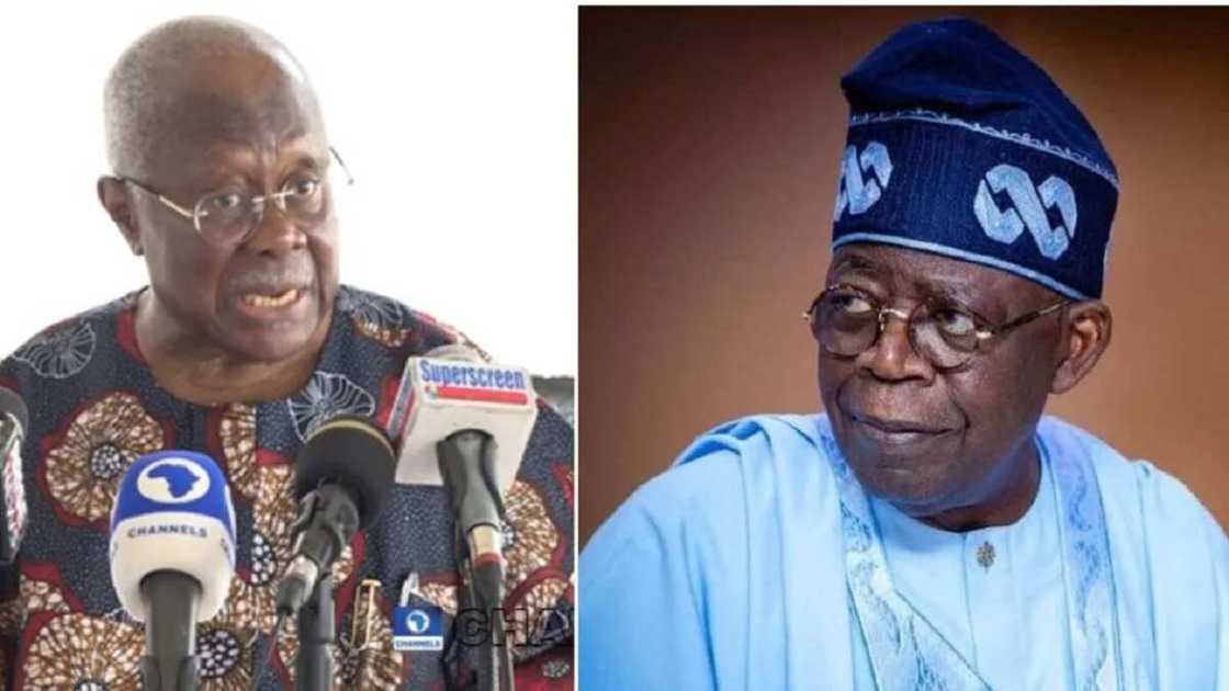 Bode George/Bola Tinubu/Zababben shugaban kasa