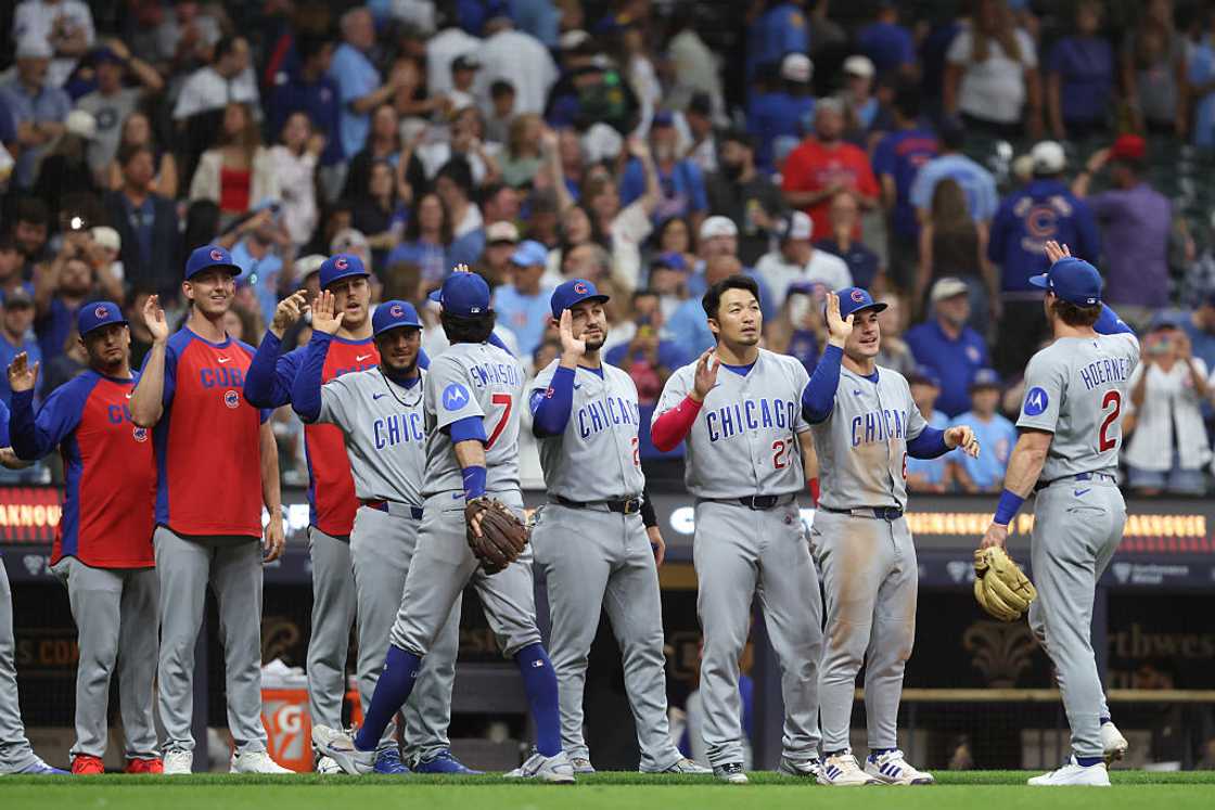 The Chicago Cubs in Milwaukee, Wisconsin The Chicago Cubs in Milwaukee, Wisconsin
