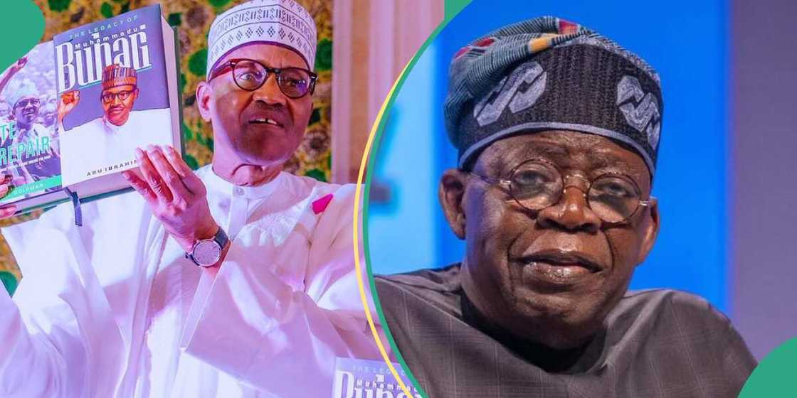 Tinubu ya yabawa Buhari kan rashin tsoma baki a gwamnatinsa