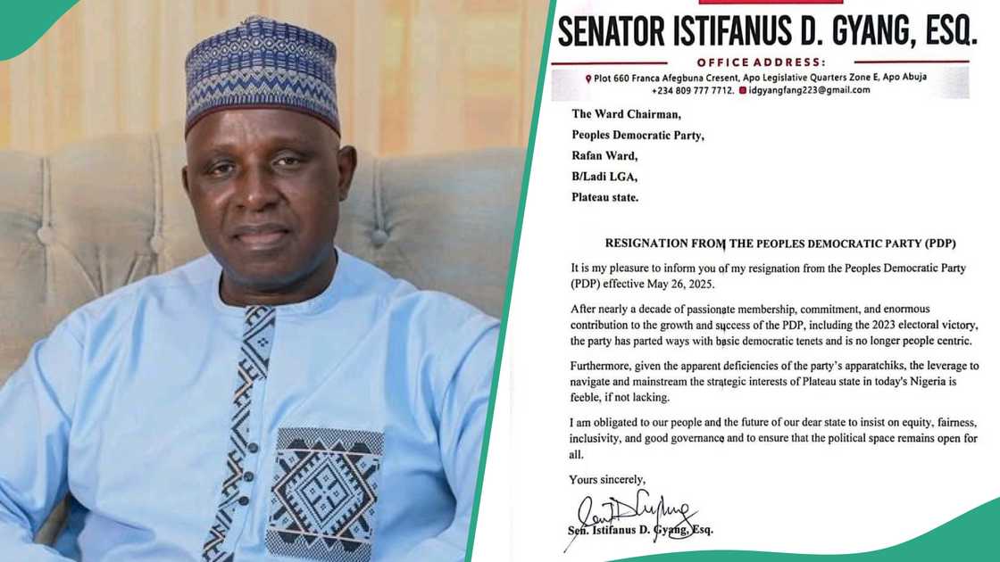 Plateau Senator dumps PDP, shares why Plateau Senator dumps PDP, shares why