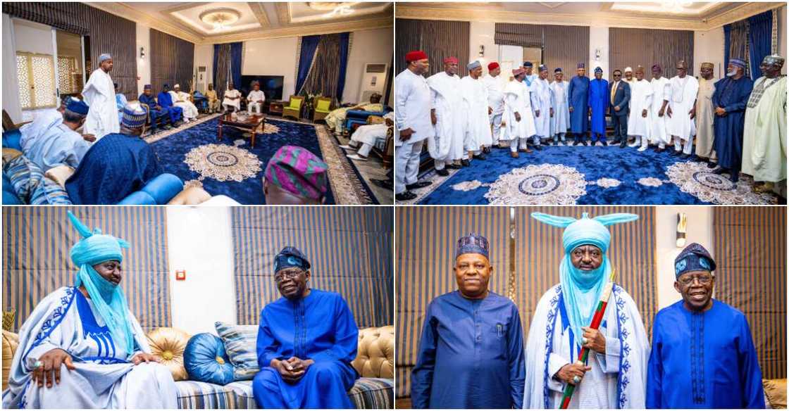 Bola Tinubu, APC, Emir of Kano Bola Tinubu, APC, Emir of Kano
