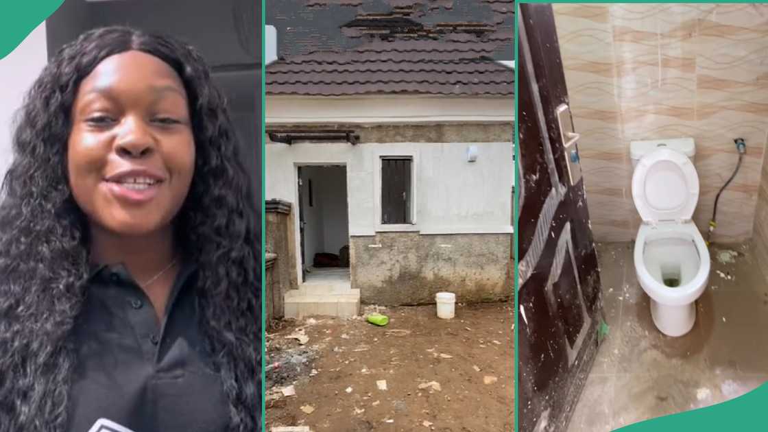 Lady shows Abuja house that costs N500,000. Lady shows Abuja house that costs N500,000.