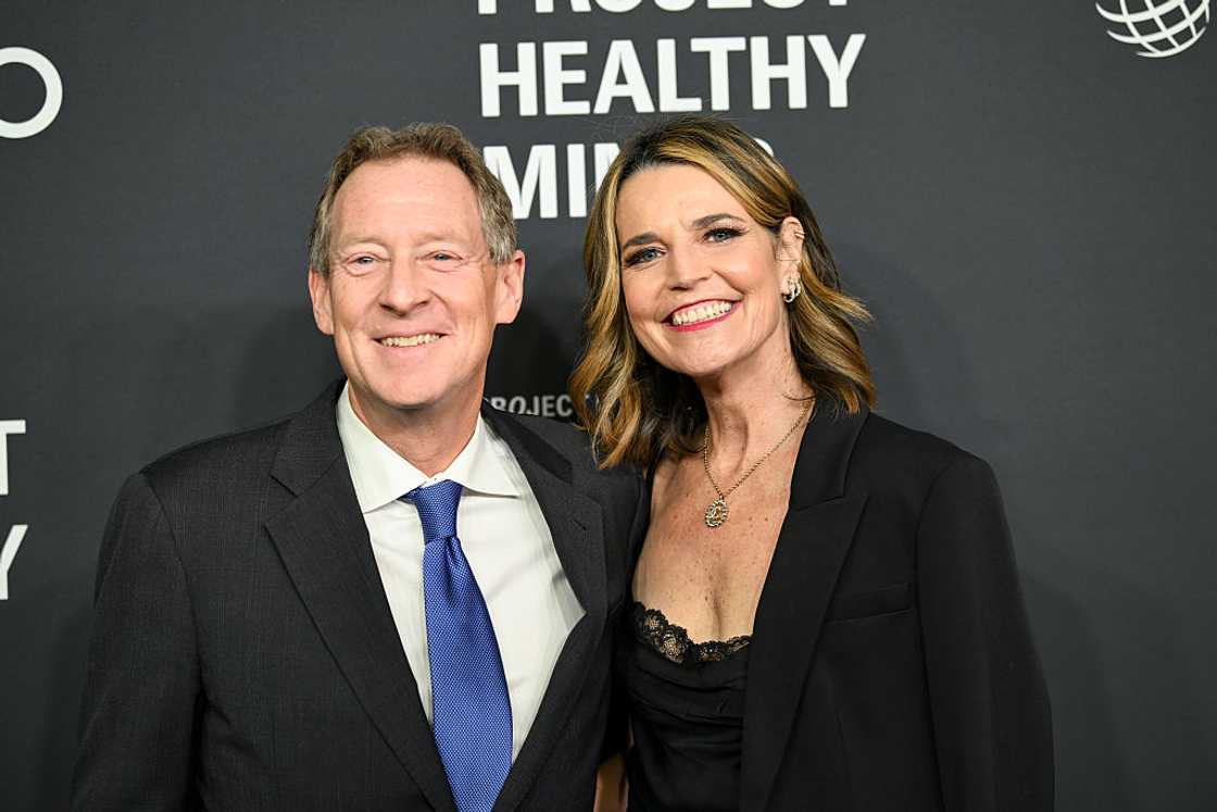 Journalist Savannah Guthrie and her husband Michael Feldman Journalist Savannah Guthrie and her husband Michael Feldman