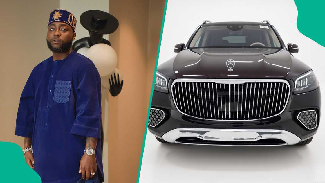 Davido buys a new Mercedes-Benz Maybach reportedly worth millions.