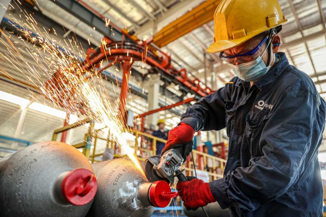 Beijing has struggled to reignite business activity as officials target around five percent expansion Beijing has struggled to reignite business activity as officials target around five percent expansion