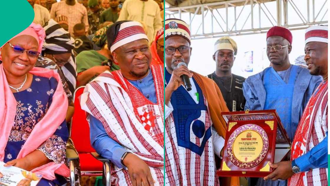 The Shield of Michika: Adamawa Governor Fintiri Bags Traditional Title “Lakaa ka Michika” The Shield of Michika: Adamawa Governor Fintiri Bags Traditional Title “Lakaa ka Michika”