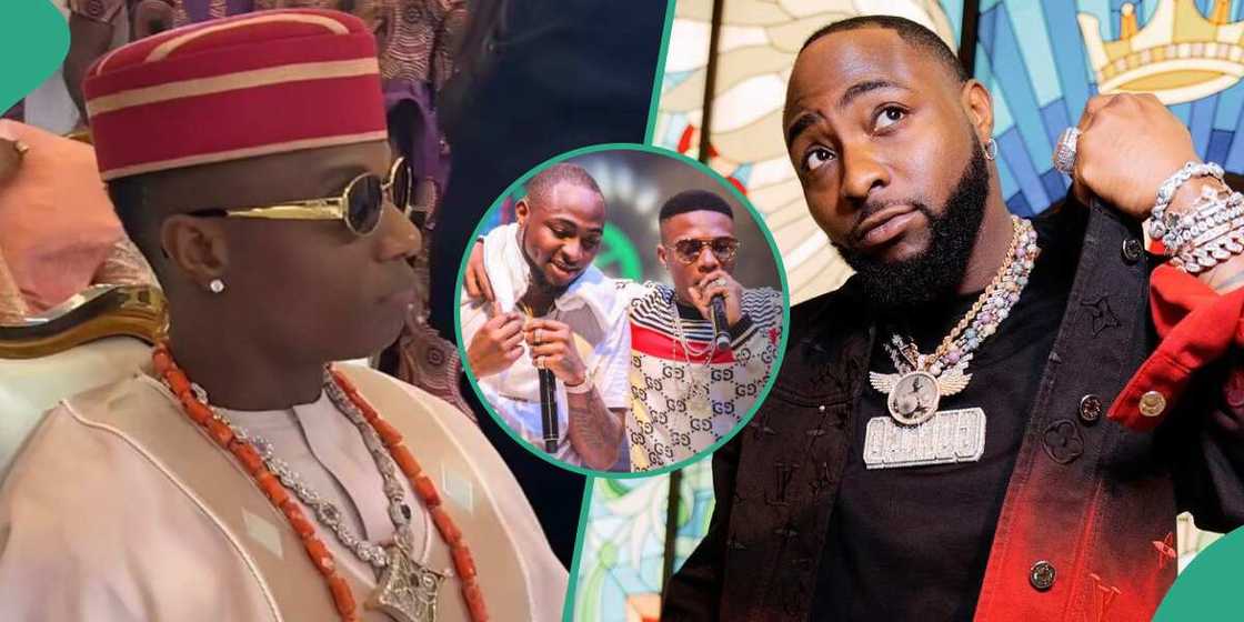 Wizkid speaks about his stage performance with Davido. Wizkid speaks about his stage performance with Davido.