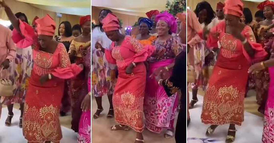 Groom's mum steals the show