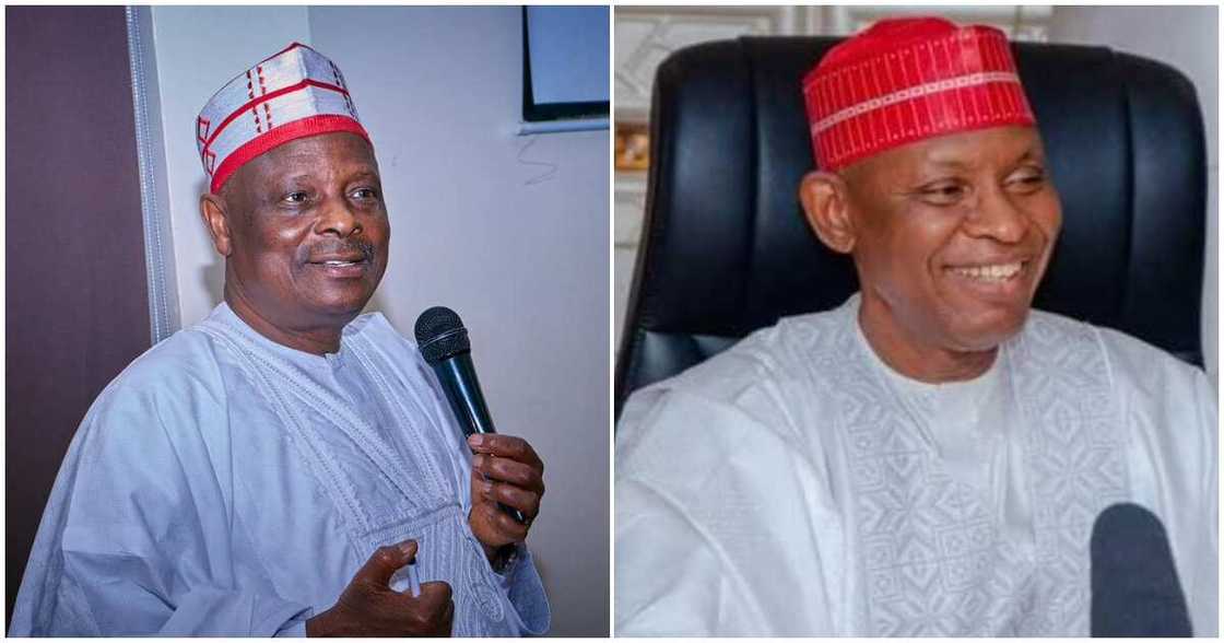 Kwankwaso and Gov Abba attend special prayer/Kwankwaso and Gov Abba attend special prayer to frustrate plan to steal mandate