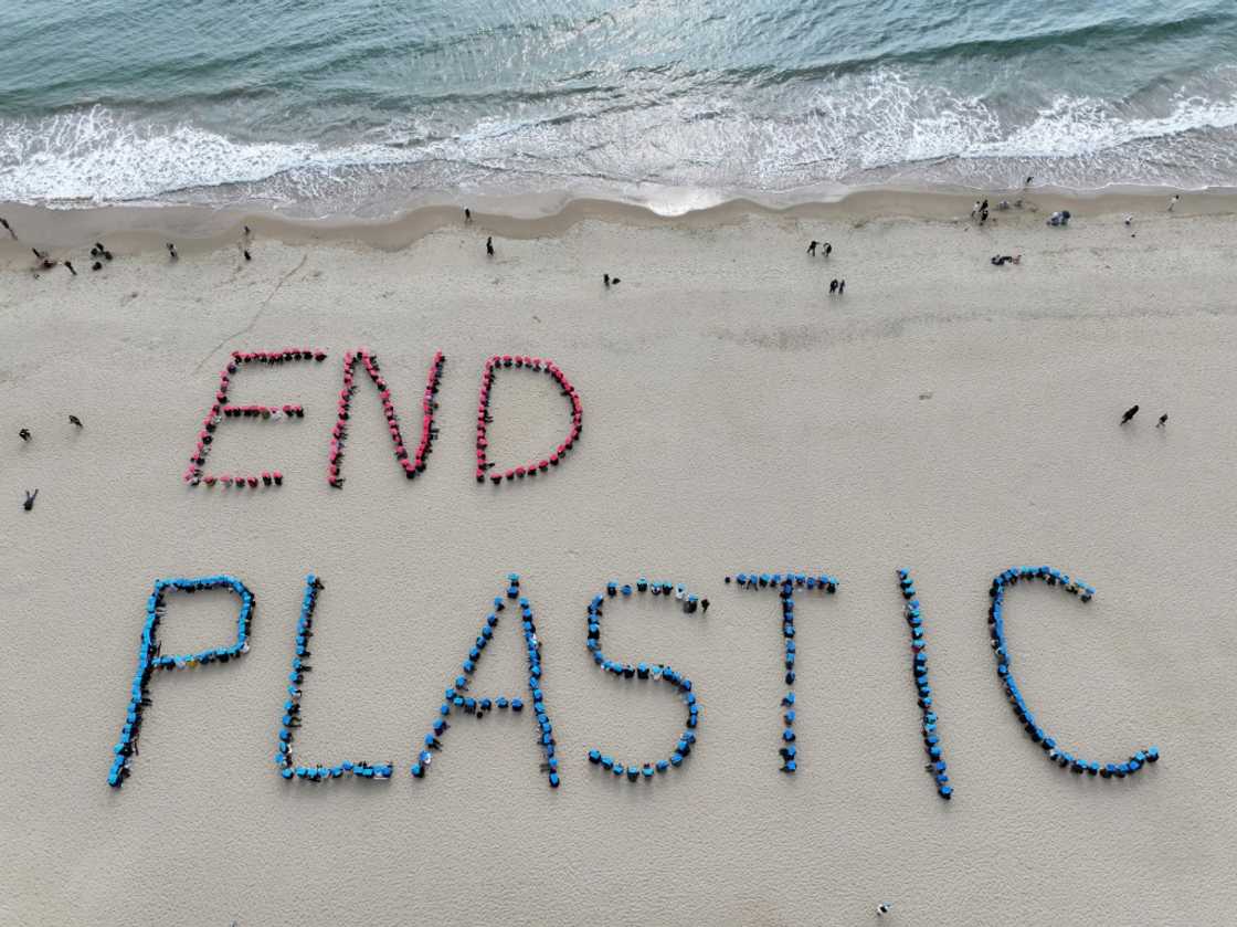 Talks at the UN's plastics conference in Busan are so far 'going around in circles', the WWF's Eirik Lindebjerg told AFP