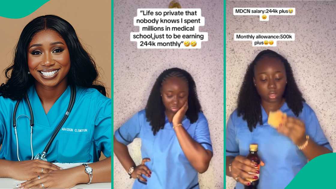 Medical doctor cries out over how much she earns monthly after spending millions in school Medical doctor cries out over how much she earns monthly after spending millions in school