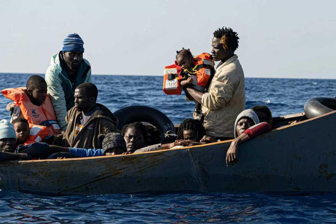 Most of the migrants fled from Libya where they were exposed to rights abuses and torture Most of the migrants fled from Libya where they were exposed to rights abuses and torture
