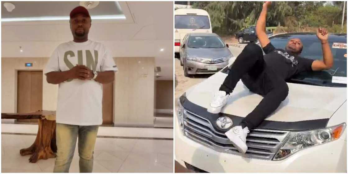Davido's aide storms UNIBEN with new car singer gifted him Davido's aide storms UNIBEN with new car singer gifted him