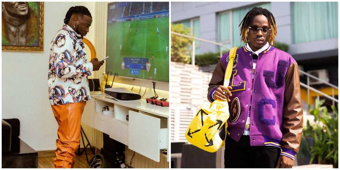 Fireboy trolls Peruzzi Fireboy trolls Peruzzi