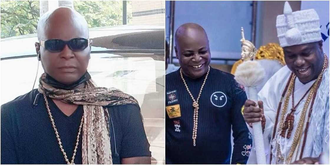 Charly Boy and Ooni of Ife Charly Boy and Ooni of Ife