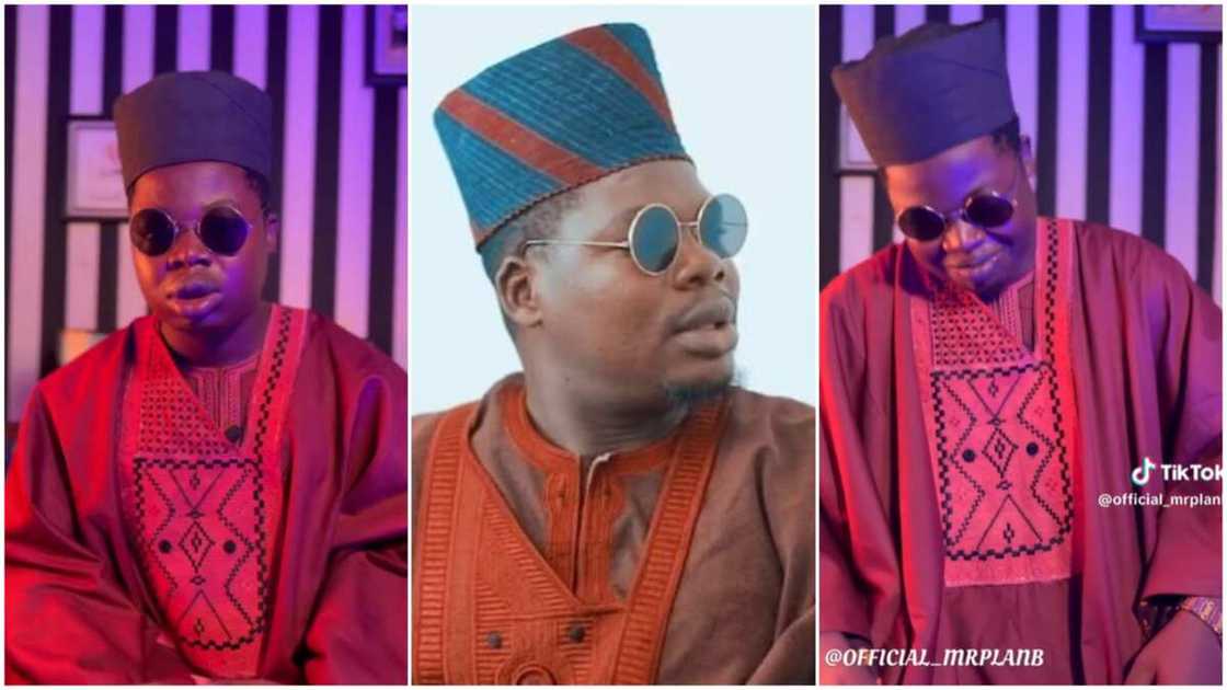 Mr Macaroni's lookalike/Man wore agbada. Mr Macaroni's lookalike/Man wore agbada.