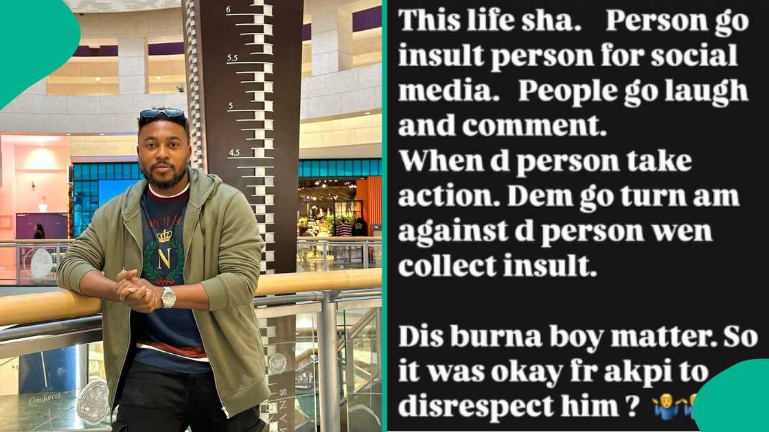 Nosa Rex chides VDM for opposing Burna Boy's approach on Speed Darlington.