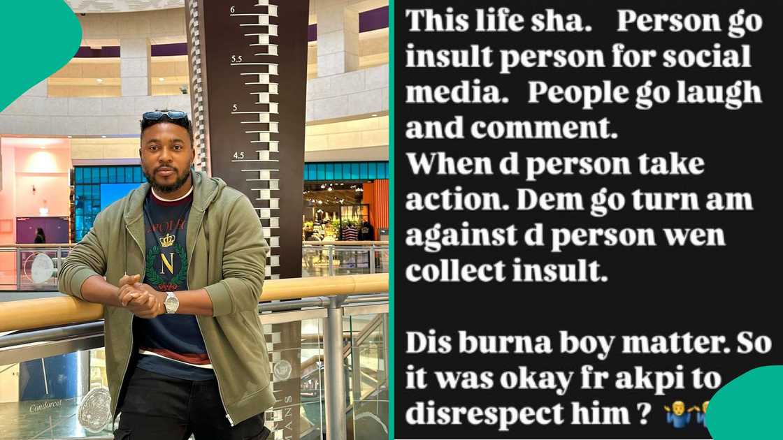 Nosa Rex chides VDM for opposing Burna Boy's approach on Speed Darlington. Nosa Rex chides VDM for opposing Burna Boy's approach on Speed Darlington.