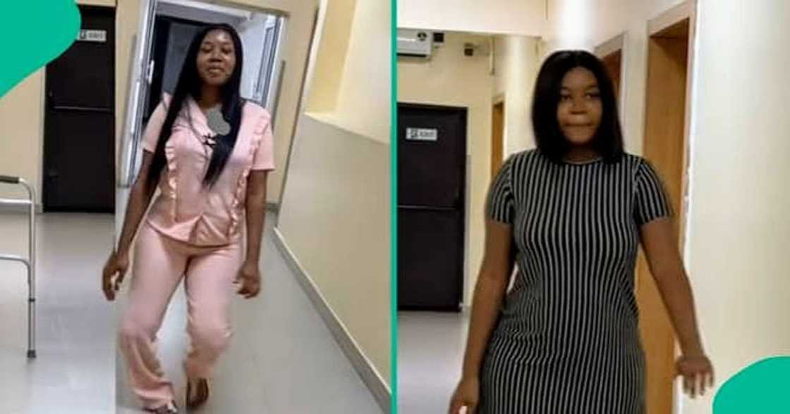 Nigerian lady undergoes surgery to correct her bow legs. Nigerian lady undergoes surgery to correct her bow legs.