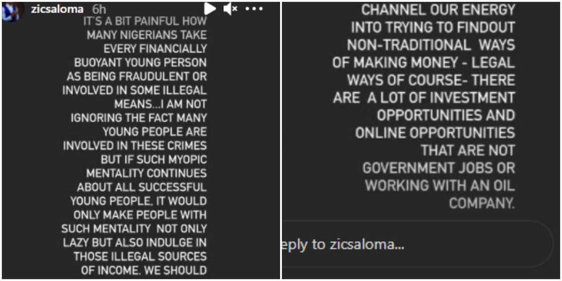Zicsaloma is a popular Instagram comedian Zicsaloma is a popular Instagram comedian