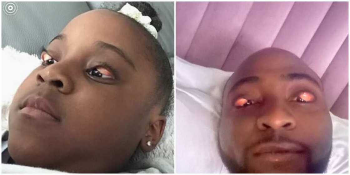 Davido and his second daughter Hailey Davido and his second daughter Hailey