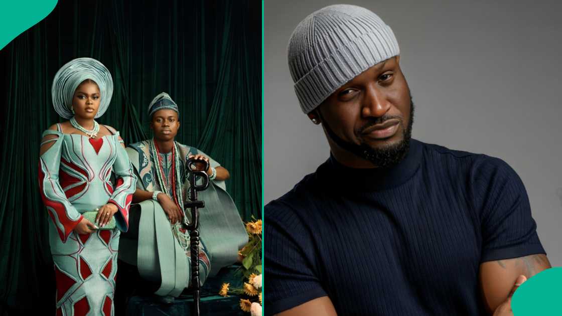 Peller, traditional wedding, Peter Okoye