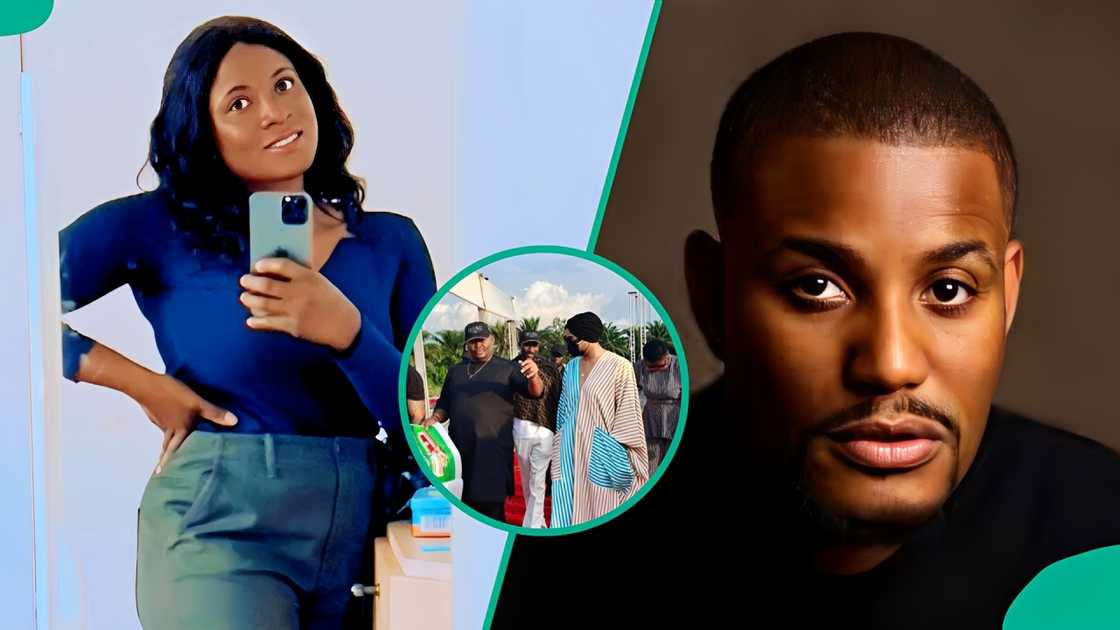 A lady shares rare photos of Alexx Ekubo’s wife at his hometown A lady shares rare photos of Alexx Ekubo’s wife at his hometown