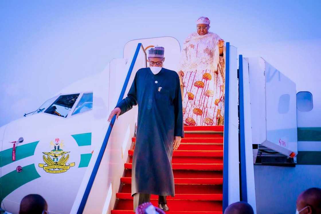 Muhammadu Buhari, Spain, Madrid, Governor Sule, Governor Atiku Bagudu, presidential primary, APC, consensus candidate Muhammadu Buhari, Spain, Madrid, Governor Sule, Governor Atiku Bagudu, presidential primary, APC, consensus candidate