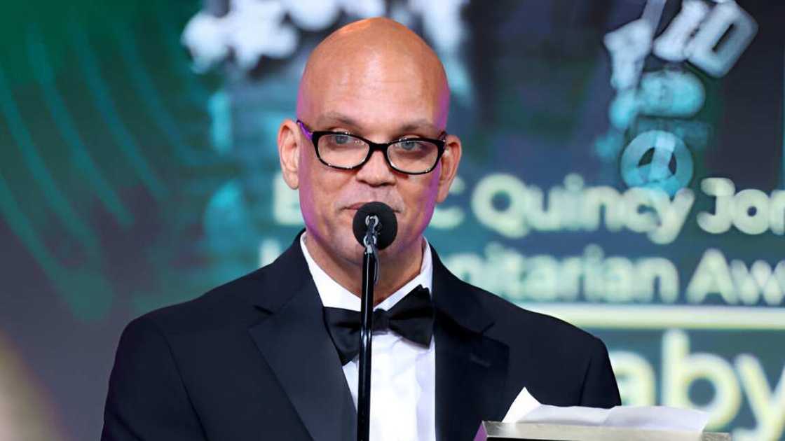 Quincy Jones III at The Beverly Hilton in Beverly Hills, California. Quincy Jones III at The Beverly Hilton in Beverly Hills, California.